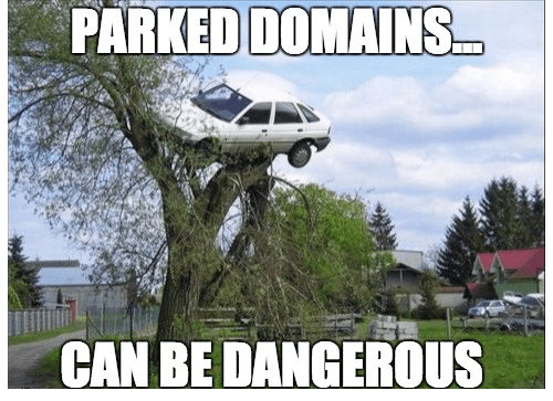 A car sitting in a tree
