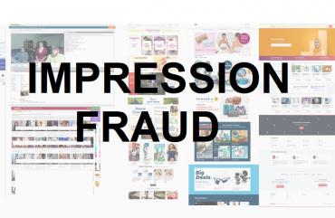 Impression Fraud via rogue third-party widgets