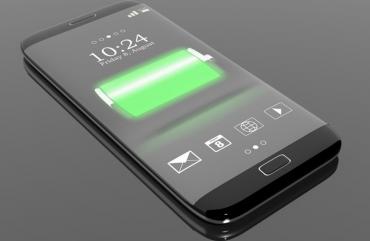 Mobile phone battery level