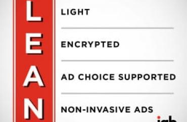 LEAN: Light, Encrypted, Ad Choice Supported, Non-Invasive Ads