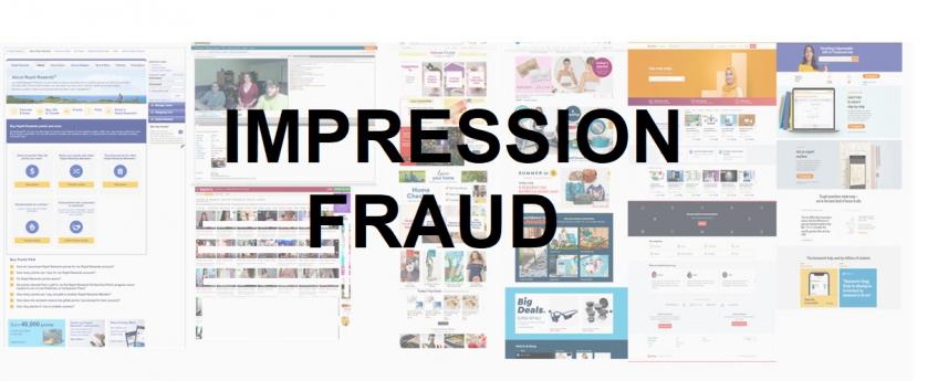 Impression Fraud via rogue third-party widgets