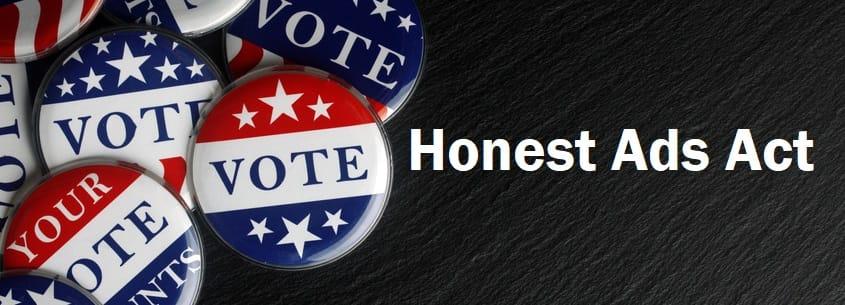 Vote! The Honest Truth about The Honest Ads Act