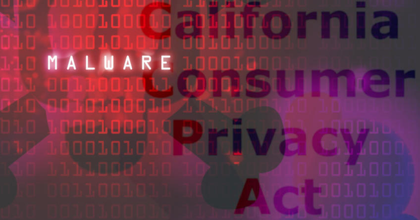 California Consumer Privacy Act and Malware
